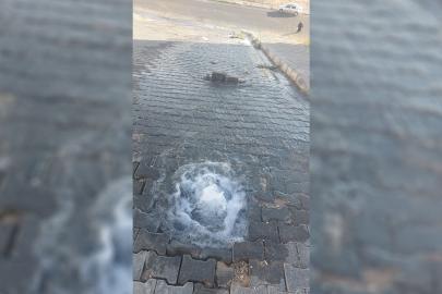 Şanlıurfa'da 7 gündür boşa akan temiz su arızası giderilmiyor