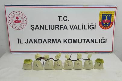 Şanlıurfa'da uyuşturucu operasyonu