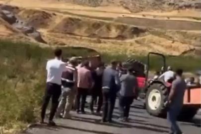 Siirt’te traktör devrildi: 4 yaralı