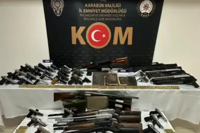 16 ilde organize suça 55 tutuklama!